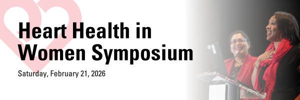 2026 Heart Health in Women Symposium Banner