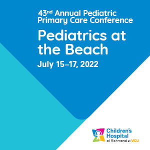 43rd Annual Pediatric Primary Care Conference: Pediatrics at the Beach Banner