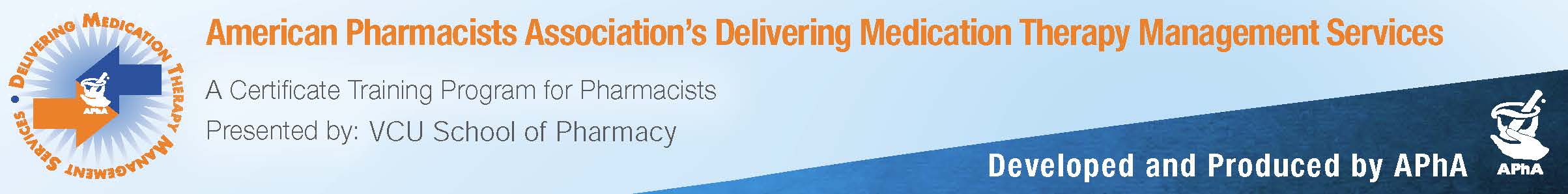 APhA's Delivering Medication Therapy Management Services Banner