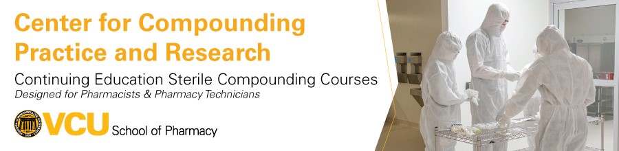 USP <797> Sterile Compounding and Aseptic Processing Training Program and USP <800> Training for Proper Handling of Hazardous Drugs Banner